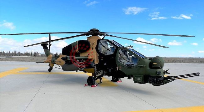 TSK, 58'inci Atak helikopterini bünyesine ekledi