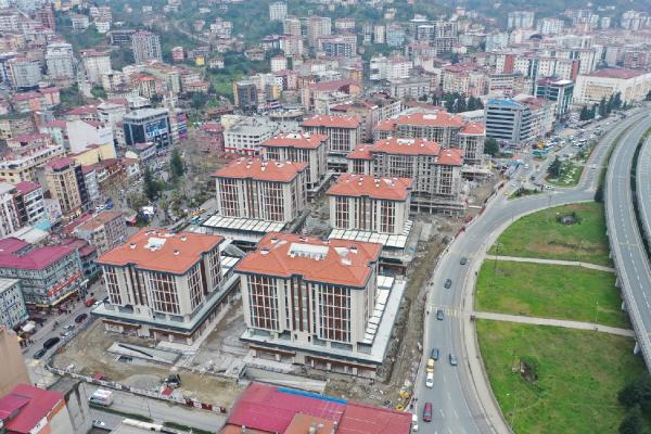 Kentsel Dönüşümle Rize'nin görünümü değişiyor