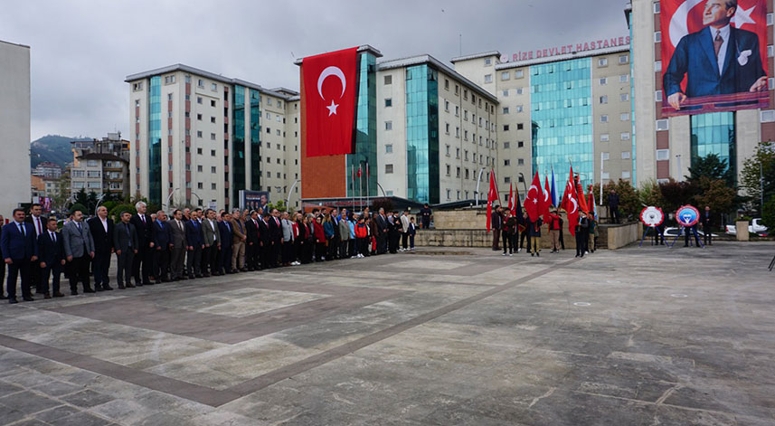 Rize'de 23 Nisan düzenlenen tören ile kutlandı