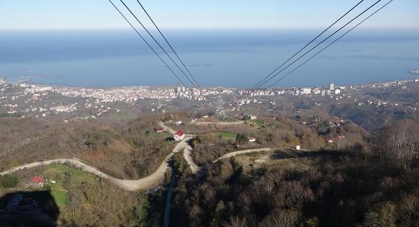 Karadeniz’in en uzun teleferiği, 4 yıl sonra çalıştırılıyor