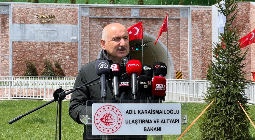 Bakan Karaismailoğlu:Bu proje dünyayı Türkiye’ye bağlayan en önemli aşamalarından biridir