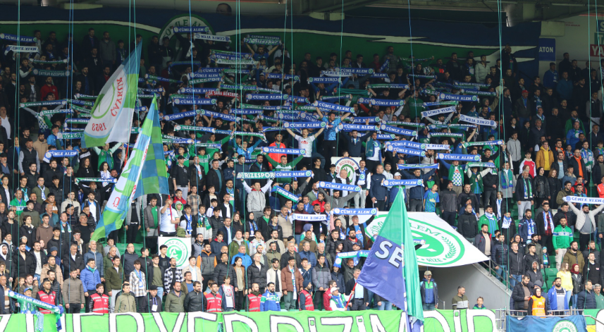 Çaykur Rizespor-Altınordu maçına yoğun ilgi