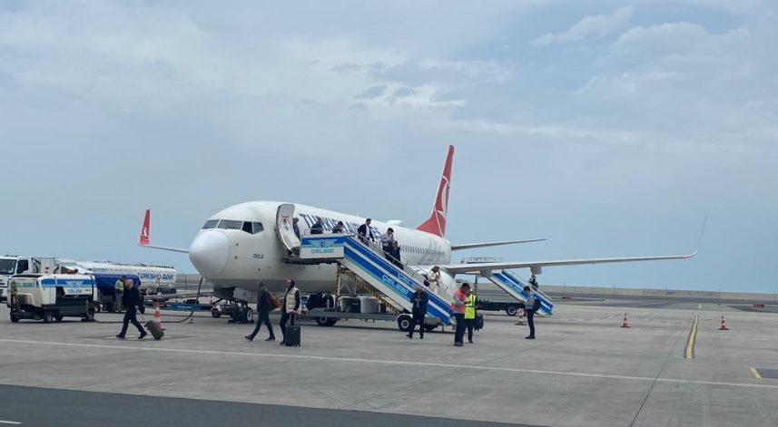 Rize'den bir günde yaklaşık 3 bin 500 kişi uçtu