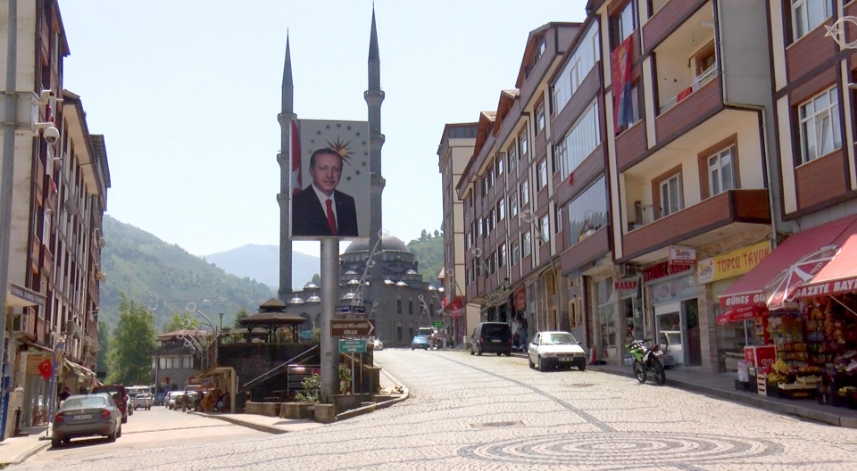 Erdoğan'ın baba ocağı Güneysu'da sevinç ve gurur