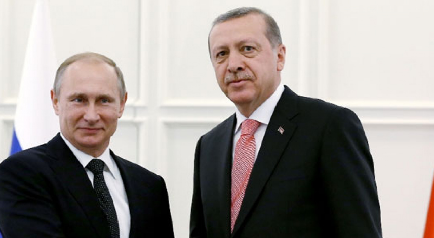 Cumhurbaşkanı Erdoğan, Rusya Devlet Başkanı Putin ile görüştü