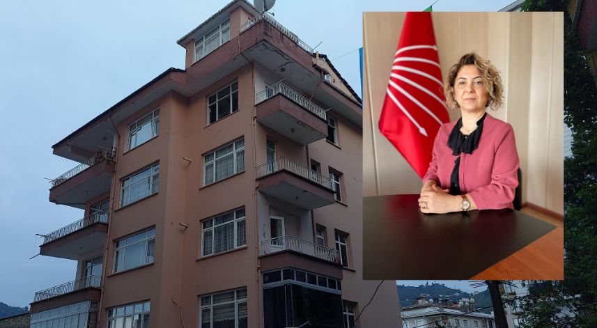 Eski CHP Rize Kadın Kolları Başkanı Ardal 5. kattan düşerek ağır yaralandı