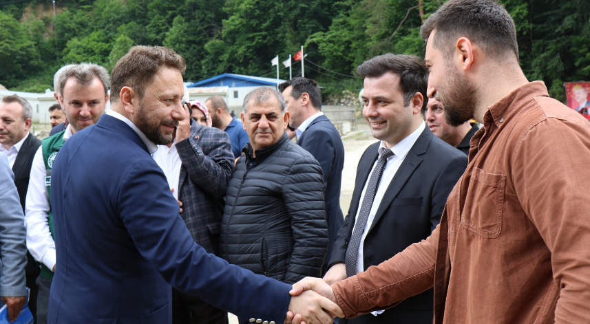 Avcı müjdeyi verdi, İkizdere’ye doğalgaz geliyor