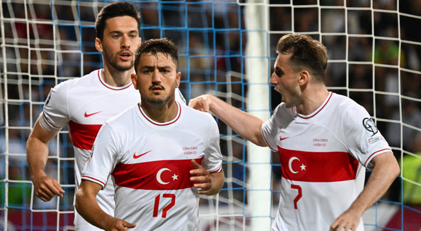 A Milli Futbol Takımı, Letonya'yı 3-2 yendi