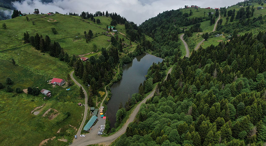 Trabzon’un saklı güzelliği: Balıklı Göl