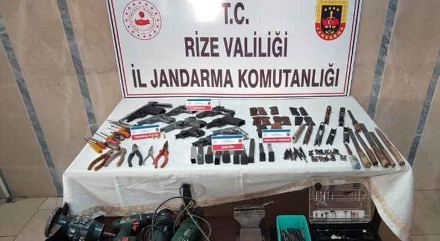 Rize'de Jandarma Ekipleri suç ve suçlulara göz açtırmadı