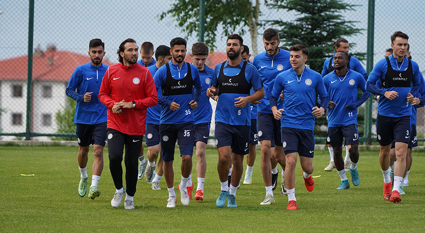 Çaykur Rizespor'un kamp kadrosu