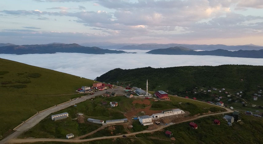 Sis Dağı’ndan sis denizi manzaraları