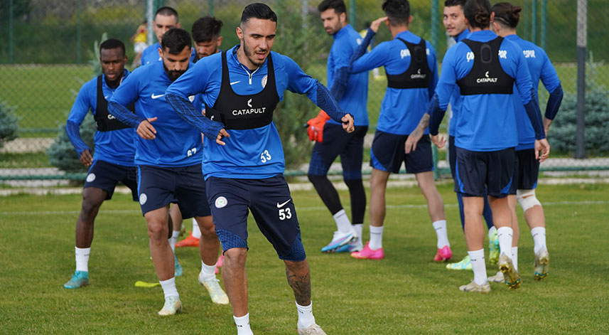 Çaykur Rizespor'un Erzurum kampı sürüyor