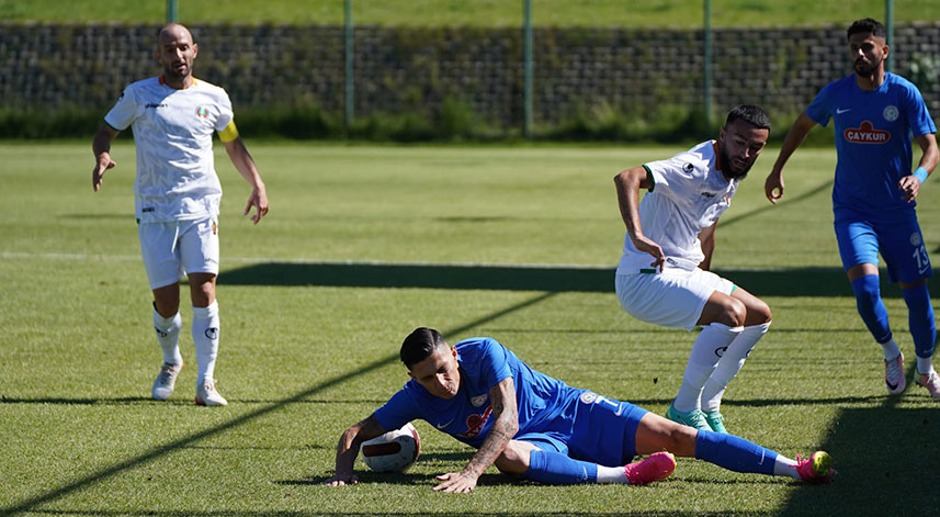 Çaykur Rizespor Erzurum kampındaki ikinci hazırlık maçınıda kazanamadı