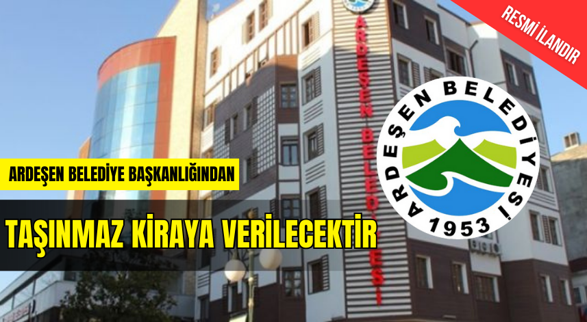 TAŞINMAZ KİRAYA VERİLECEKTİR