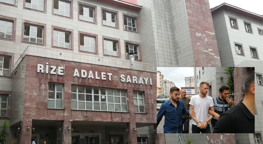 Rize'de bir kişiyi bıçaklayarak öldüren şahıs adliyeye sevk edildi