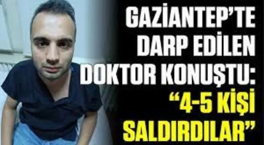 Hastaya müdahale eden doktora saldırı anı kamerada