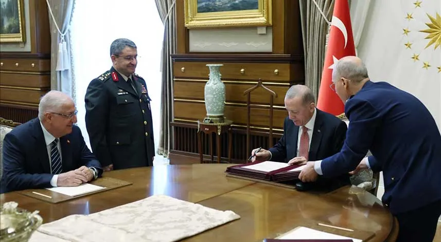 Cumhurbaşkanı Erdoğan YAŞ kararlarını imzaladı