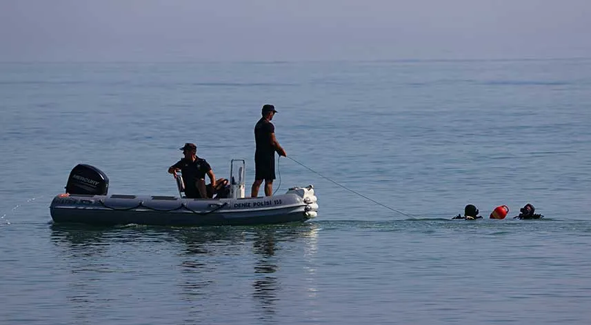 Samsun'da denizde kaybolan kişiyi arama çalışmaları sürüyor