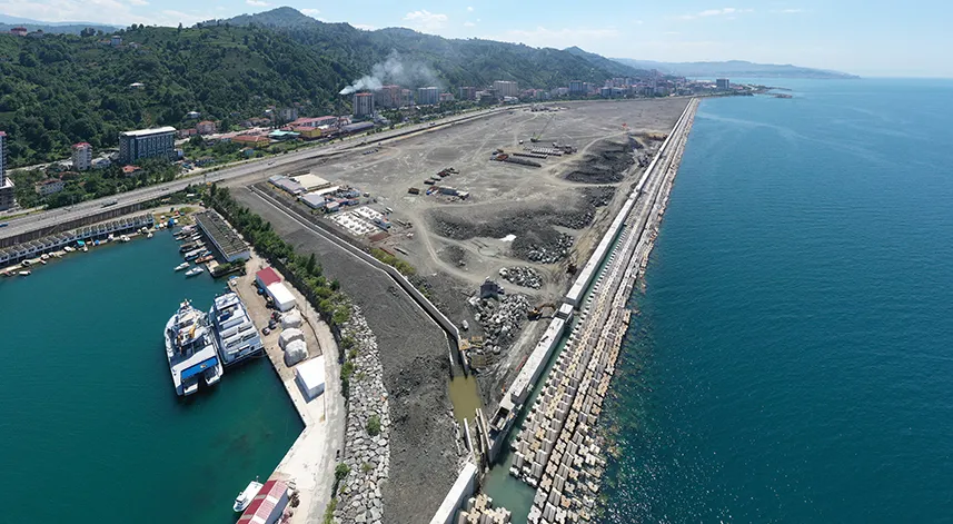 Rize Şehir Hastanesi’nin altyapısı sağlam oluşturuluyor