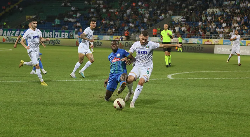 Rize'de gol sesi çıkmadı, puanlar paylaşıldı: 0-0