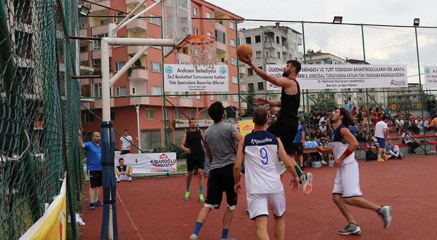 Ardeşen'de sokak basketbolu turnuvası düzenlenecek