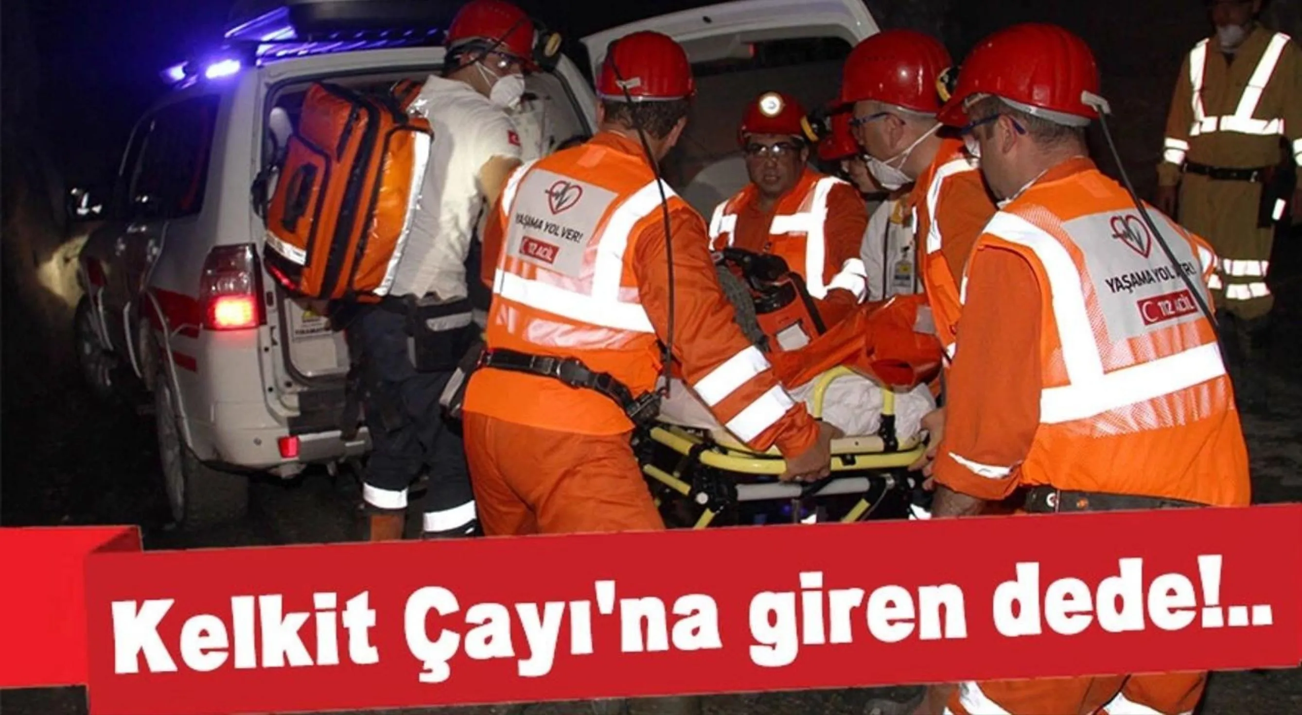 Giresun'da çayda 1 kişi boğuldu