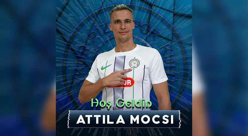 Çaykur Rizespor, Attila Mocsi ile 4 yıllık anlaşma sağladı