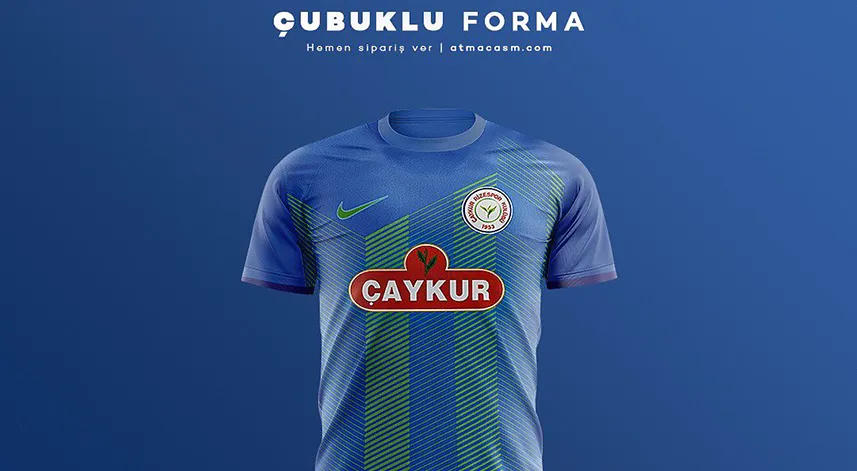 Çaykur Rizespor, Fatih Karagümrük maçında çubuklu formayla sahaya çıkacak