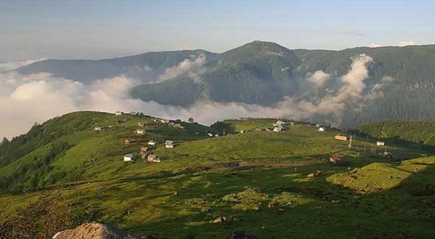 Rize'nin en doğal yerinden sadece biri: Hazindak Yaylası