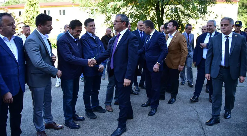 Zonguldak'ta maden ocağındaki göçükle ilgili bilgilendirme toplantısı yapıldı