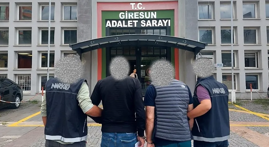 Giresun’da uyuşturucu operasyonu: 2 kişi tutuklandı