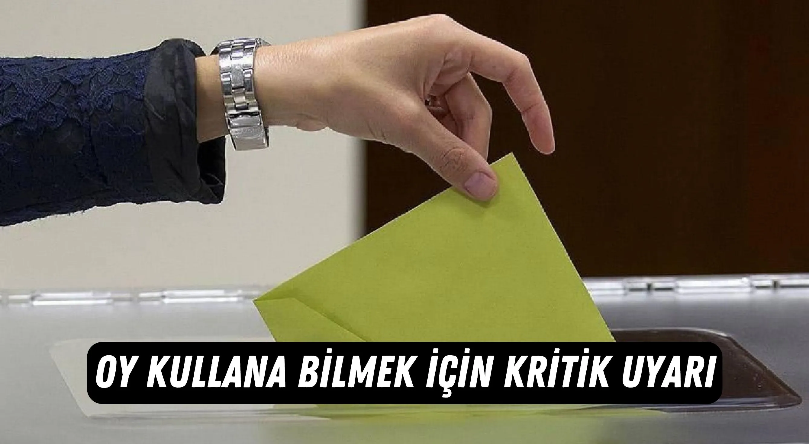 1 Ekim’e dikkat: Oy kullanmak için adres değişikliği şart