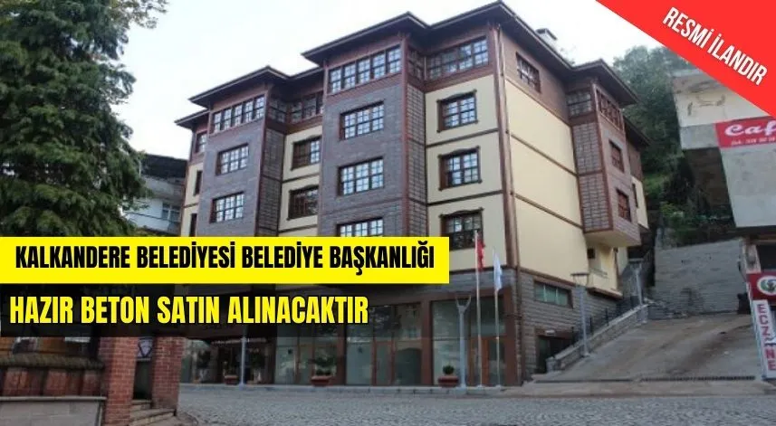 HAZIR BETON SATIN ALINACAKTIR