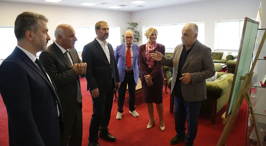 AK Parti Genel Başkan Yardımcısı Mustafa Şen Avrasya Üniversitesi’ni ziyaret etti