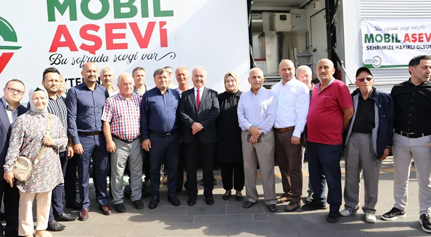 Giresun Belediyesi yeni Mobil Aşevi’ni tanıttı