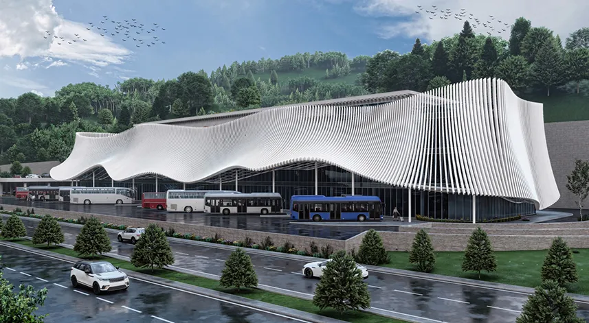 Rize'de yeni otobüs terminali için çalışmalar sürüyor