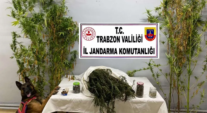 Trabzon’da uyuşturucu operasyon: 3 gözaltı