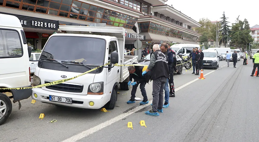 Trabzon'da silahlı saldırıya uğrayan kişi yaralandı