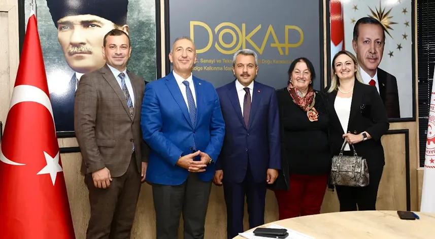 Vali Baydaş'tan DOKAP'a ziyaret