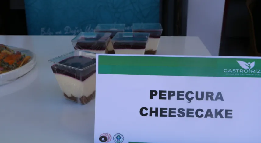 GastroRize Festivalinin gözdesi ‘Pepeçuralı Cheesecake’ oldu