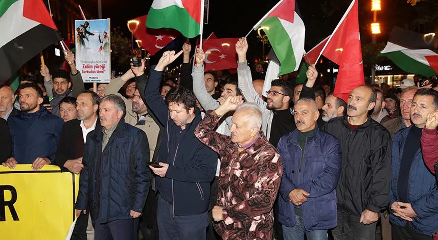 Trabzon Sivil İnsiyatifi'nden İsrail'in Gazze'deki saldırılarına tepki