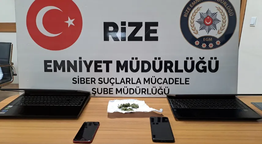 Rize'de yasa dışı bahis operasyonu: 2 gözaltı