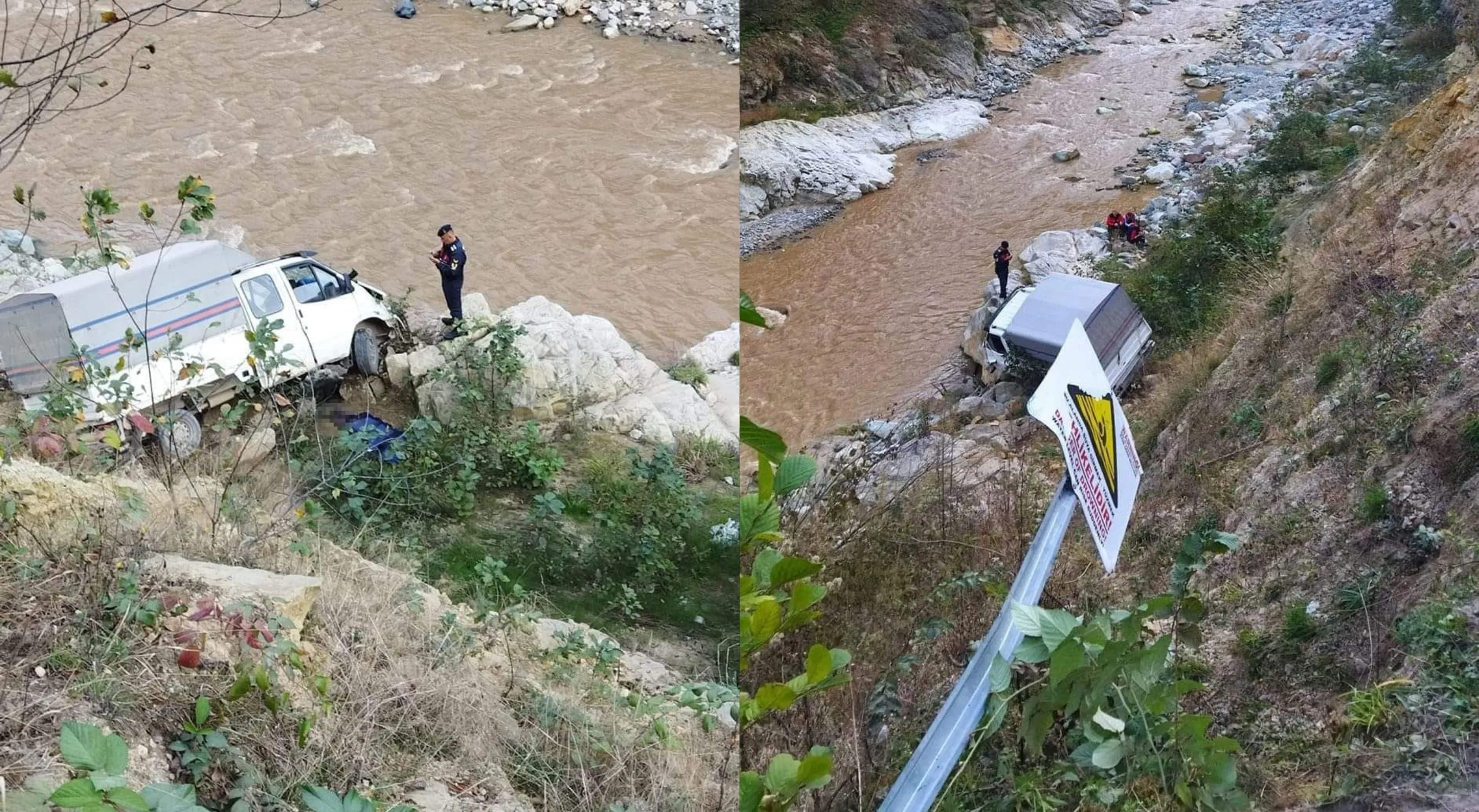 Giresun’da feci trafik kazası: 1 ölü, 3 yaralı