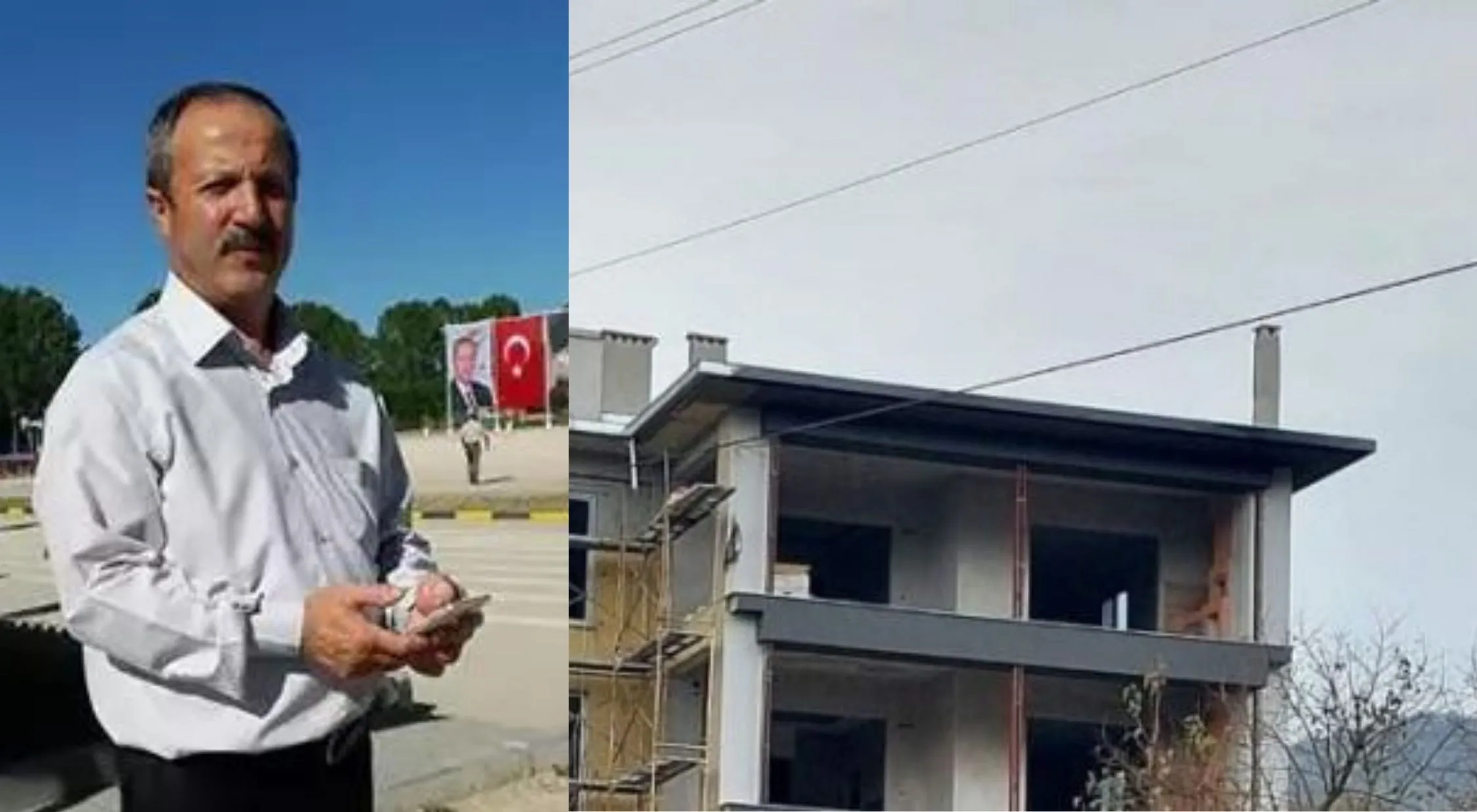 Ordu'da inşaatın 4. katından düşen işçi öldü