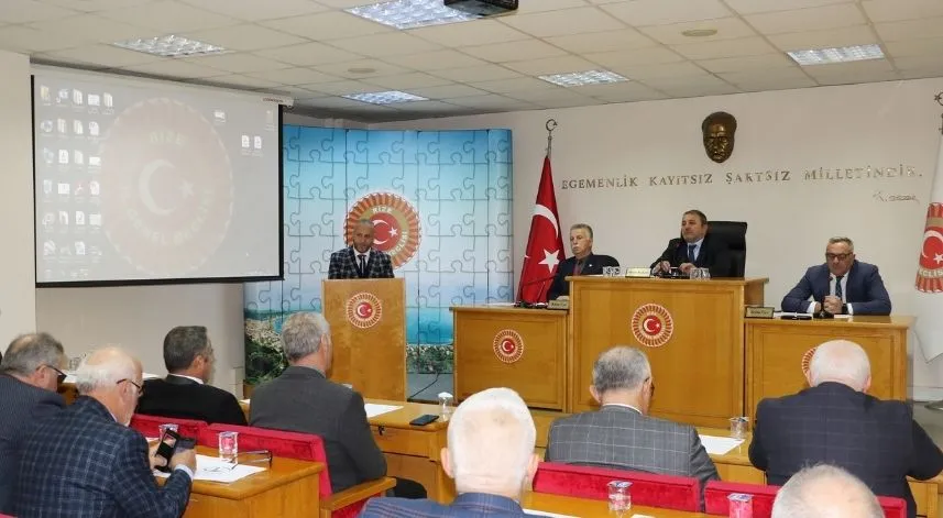 Rize İl Özel İdaresi'nin 2024 yılı bütçesi belirlendi