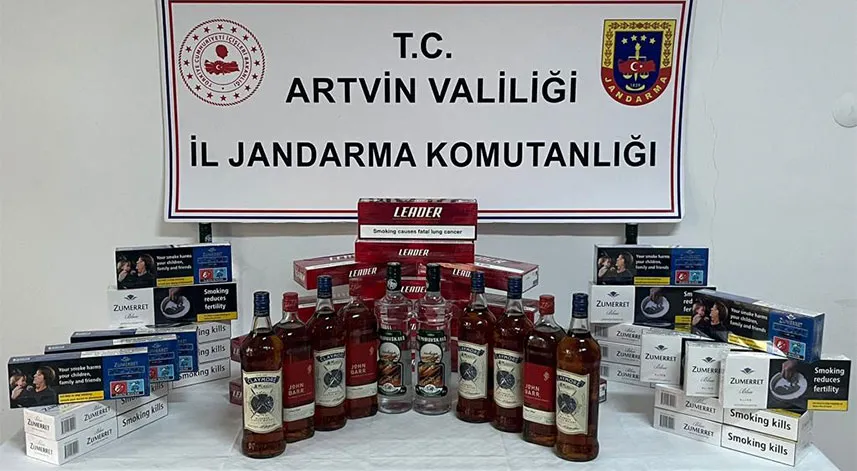 Artvin'de kaçakçılıkla mücadele çalışmaları devam ediyor