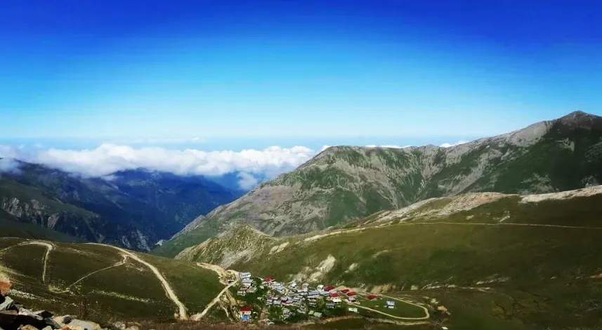 Rize'nin Çirmaniman Yaylası'nda yüksek rakımlı huzur