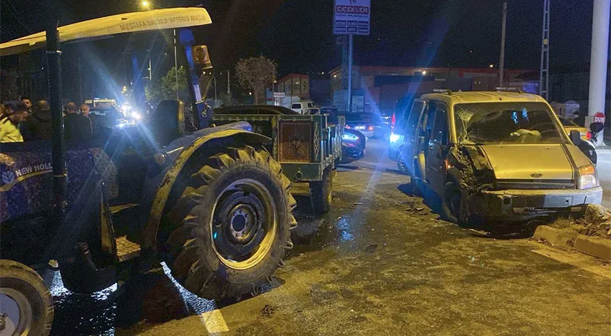 Tokat'ta trafik kazasında 5 kişi yaralandı