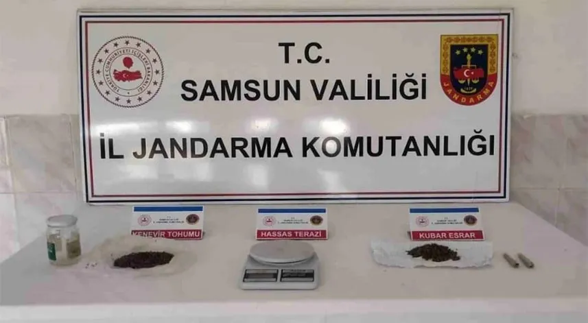 Samsun'da uyuşturucu operasyonunda 1 zanlı yakalandı